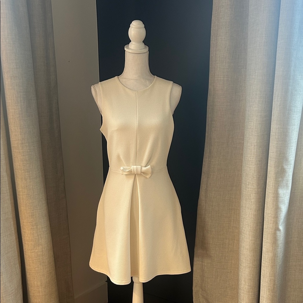 ASOS Cream Sleeveless Mini Dress